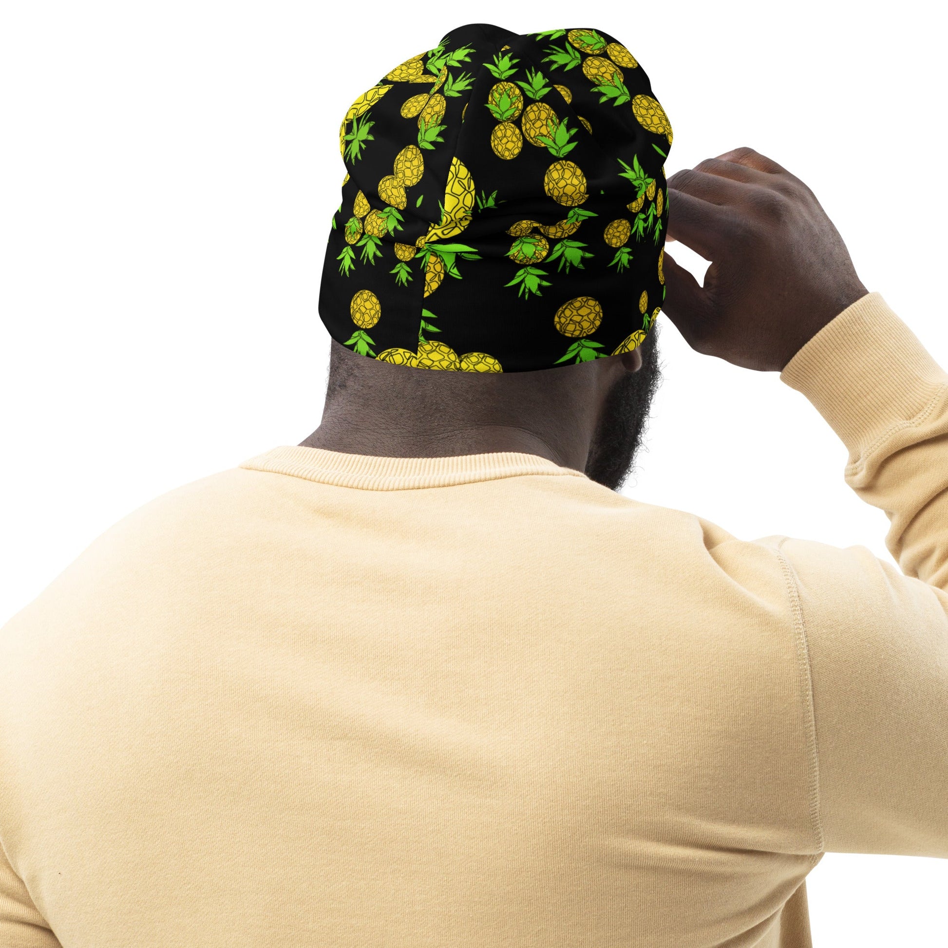 Pineapple Beanie - Amerukhan Basics Clothing - 
