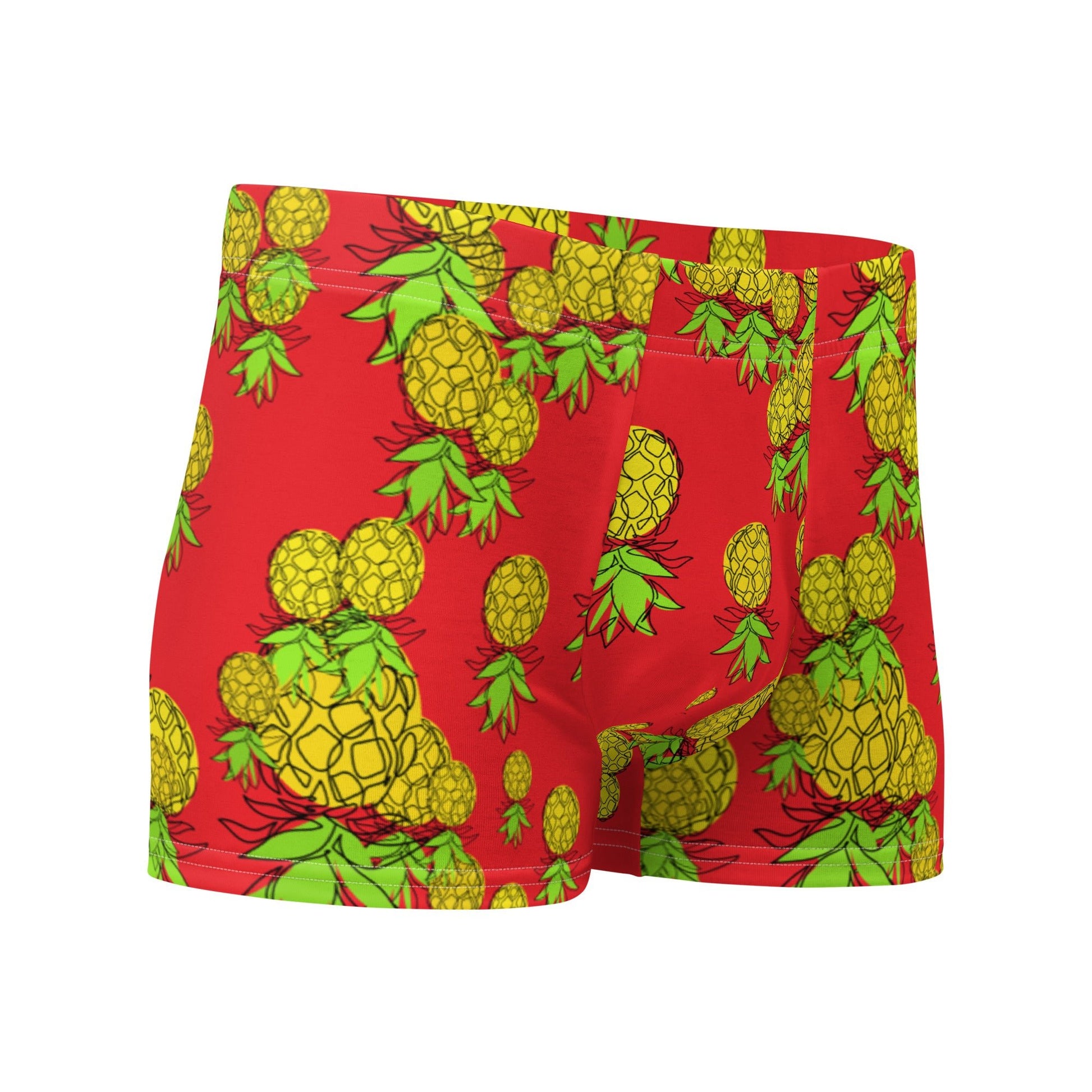 Pineapple Boxer Briefs - Amerukhan Basics Clothing - 