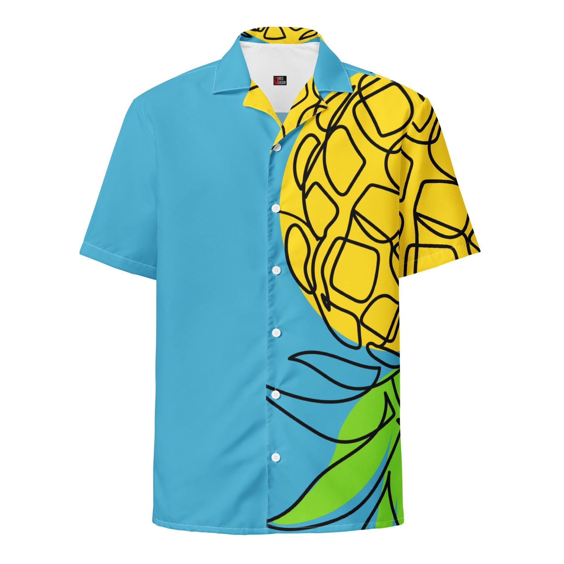 Pineapple Camp shirt - Amerukhan Basics Clothing - Camp Shirt