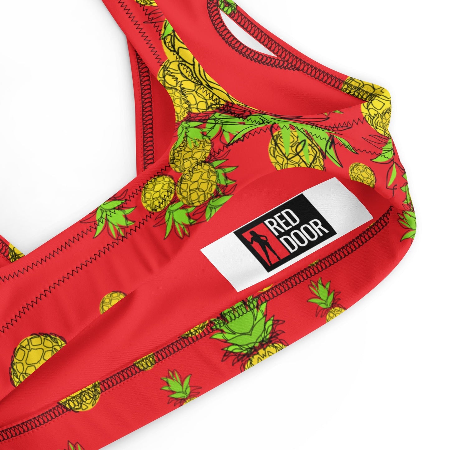 Pineapple padded bikini top - Amerukhan Basics Clothing - 