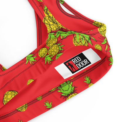 Pineapple padded bikini top - Amerukhan Basics Clothing - 