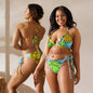 Pineapple string bikini - Amerukhan Basics Clothing - Swimsuit