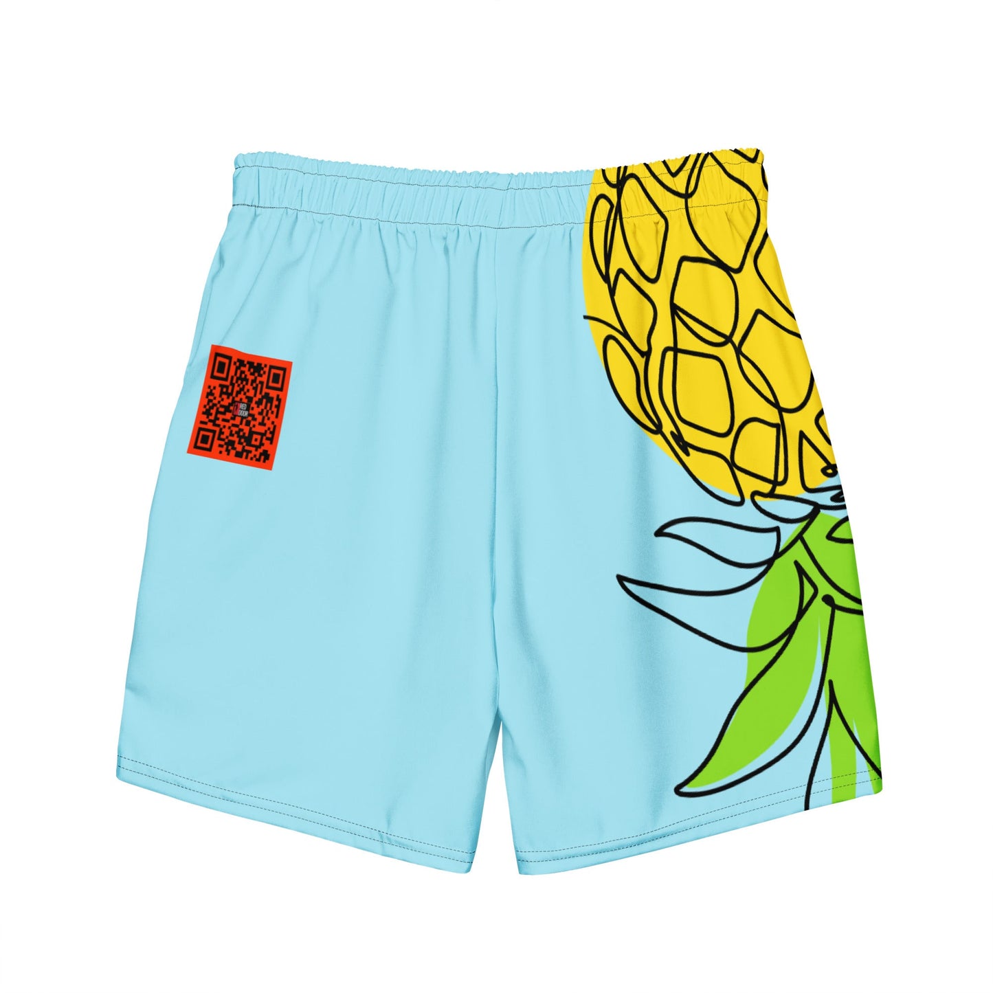 Pineapple Swim Trunks - Amerukhan Basics Clothing - Swim Trunks