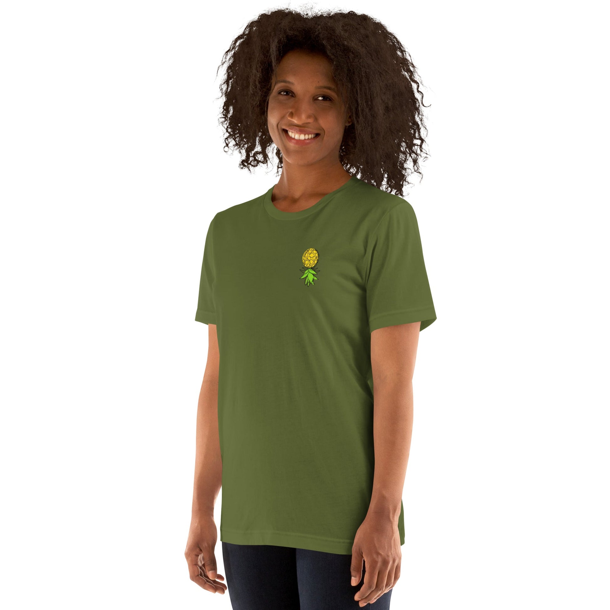 Pineapple t-shirt - Amerukhan Basics Clothing - T-Shirts