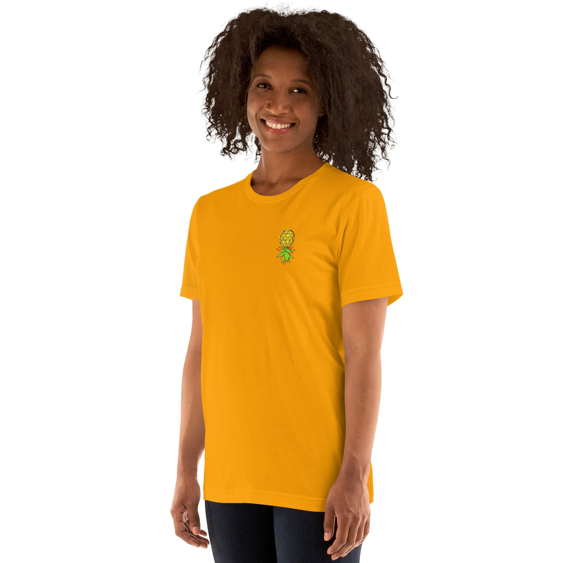 Pineapple t-shirt - Amerukhan Basics Clothing - T-Shirts