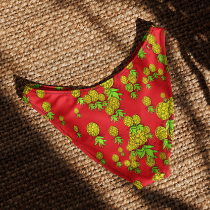 Pineapple V - cut bikini bottom - Amerukhan Basics Clothing - 