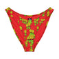 Pineapple V - cut bikini bottom - Amerukhan Basics Clothing - 