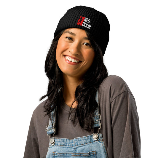 Red Door beanie - Amerukhan Basics Clothing - 