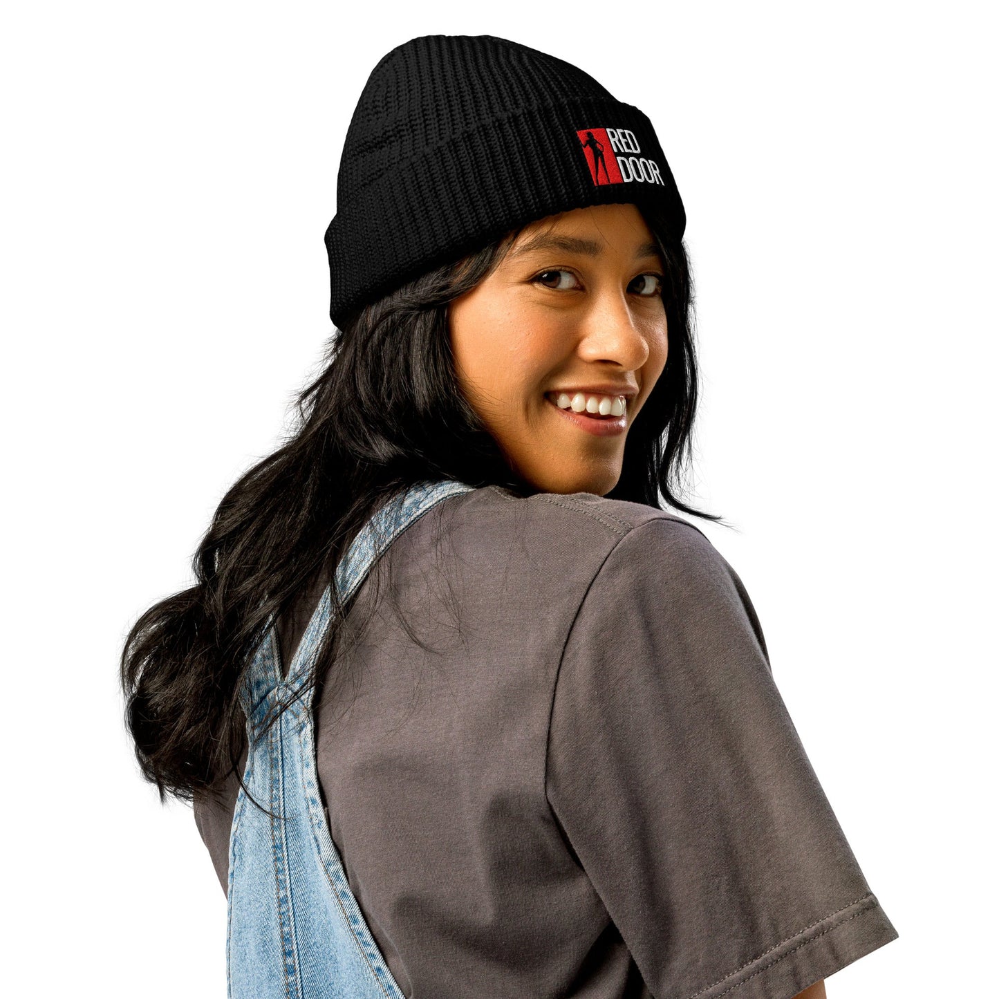 Red Door beanie - Amerukhan Basics Clothing - 
