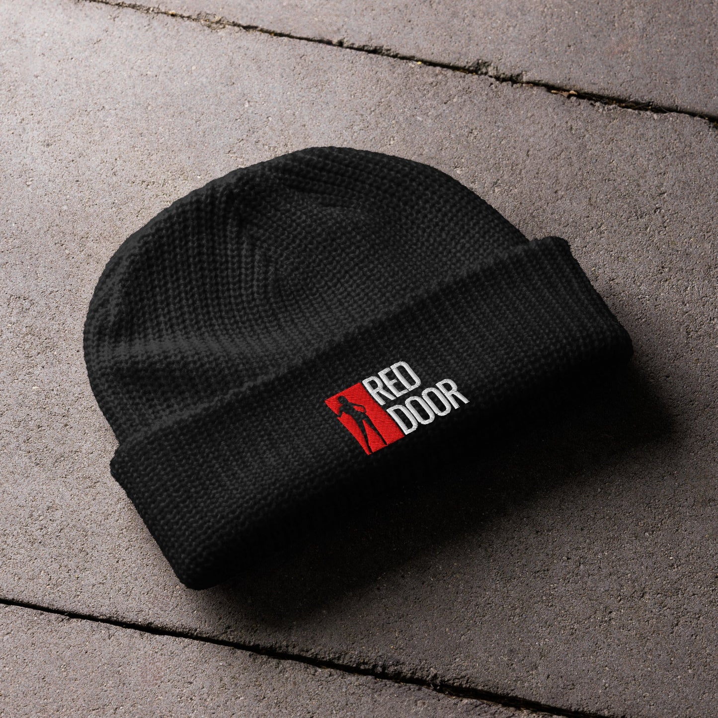 Red Door beanie - Amerukhan Basics Clothing - 