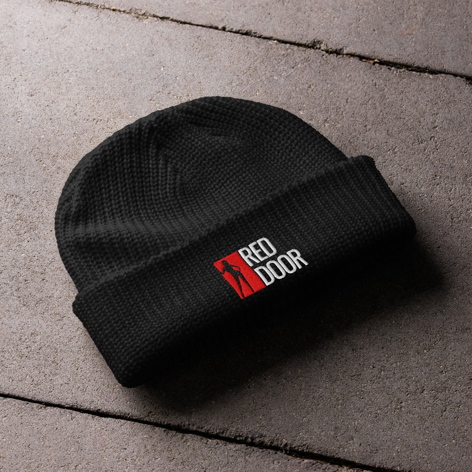 Red Door beanie - Amerukhan Basics Clothing - 