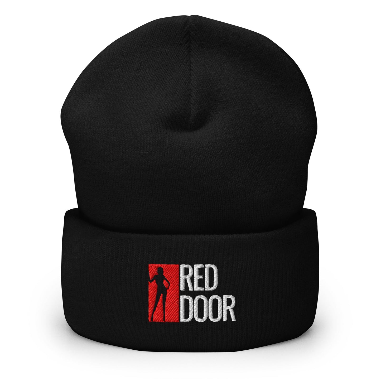 Red Door Cuffed Beanie - Amerukhan Basics Clothing - 