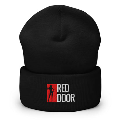 Red Door Cuffed Beanie - Amerukhan Basics Clothing - 
