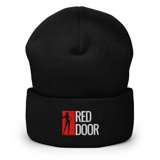 Red Door Cuffed Beanie - Amerukhan Basics Clothing - 