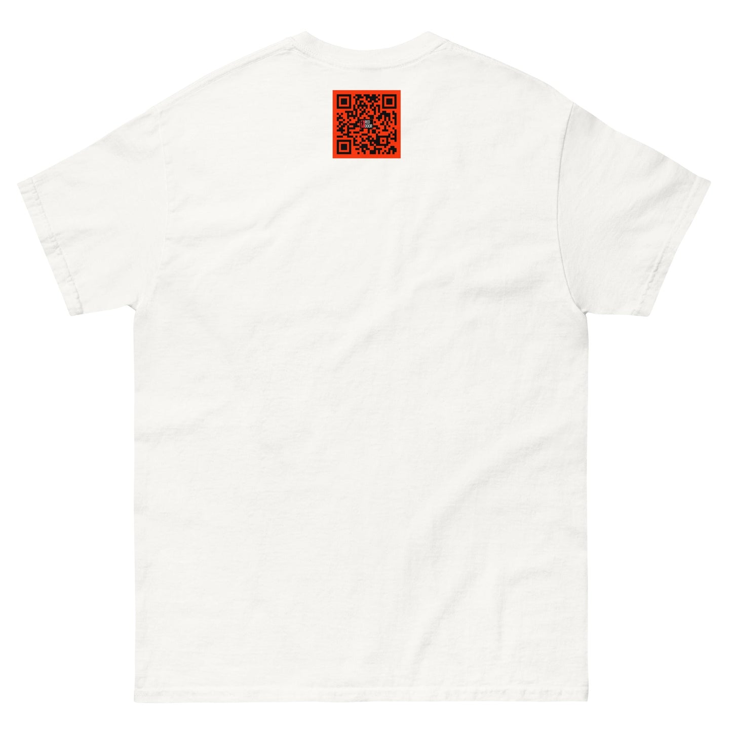 Red Door tee white - Amerukhan Basics Clothing - T-Shirts