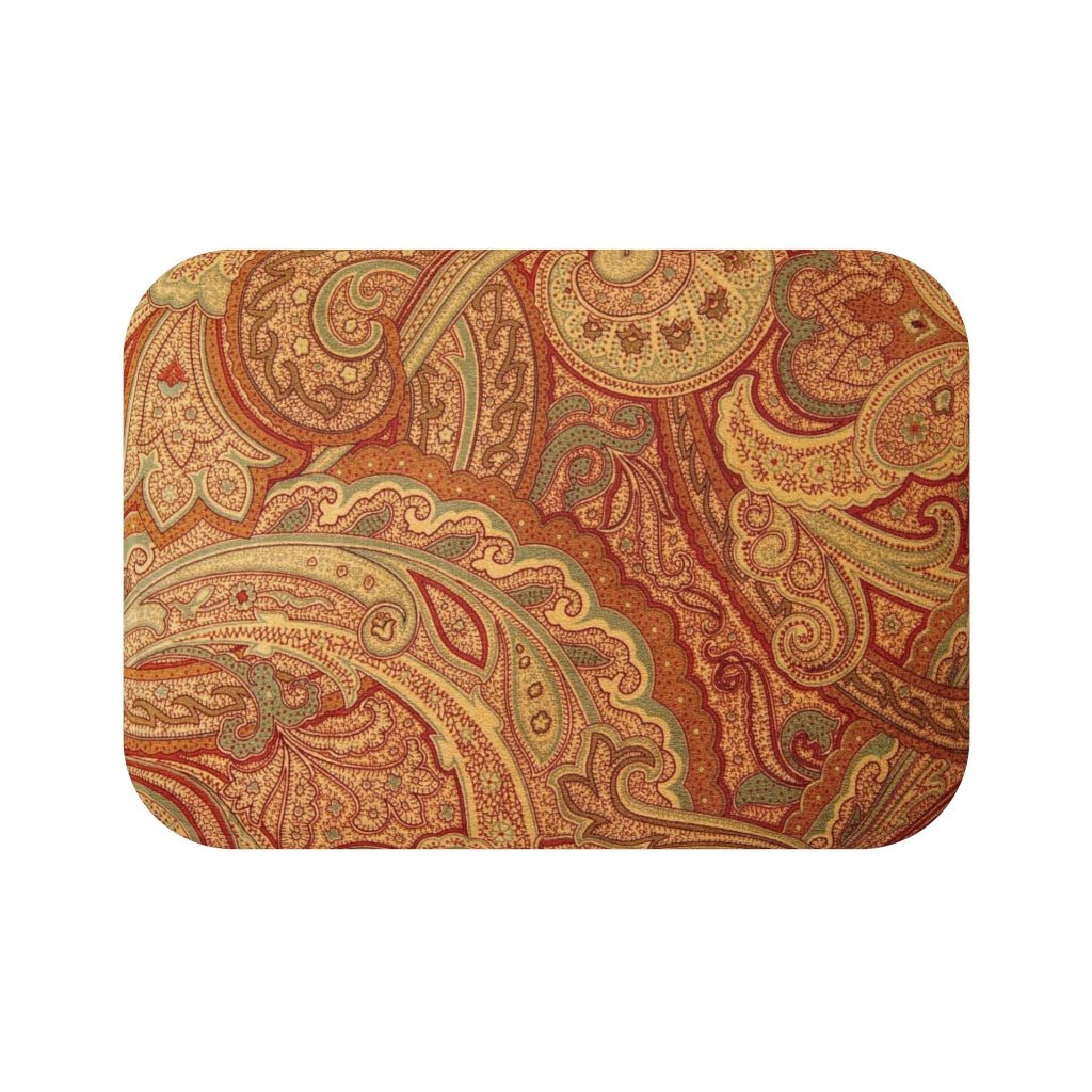 Royal Paisley Bath Mat - Amerukhan Basics Clothing - Home Decor