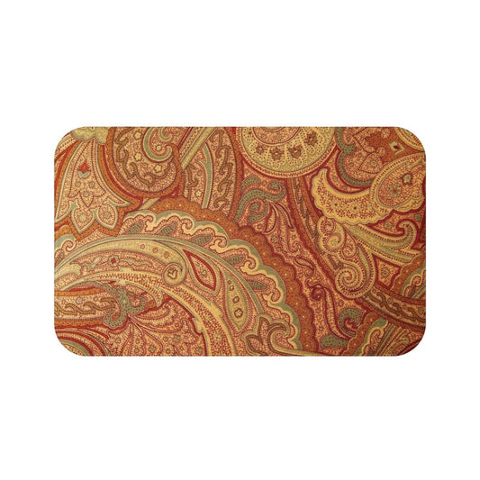 Royal Paisley Bath Mat - Amerukhan Basics Clothing - Home Decor