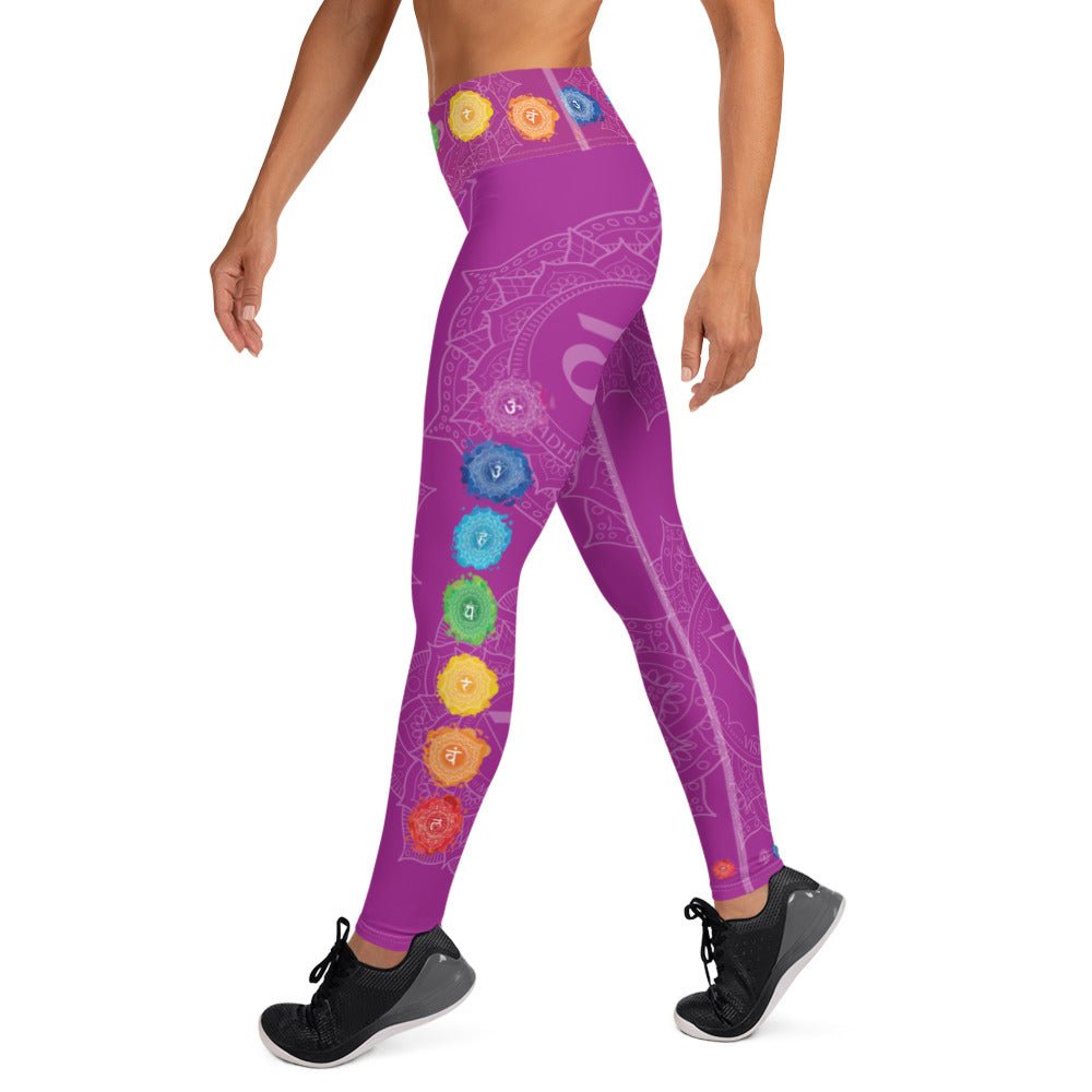 Sahasrara Yoga Leggings - Amerukhan Basics Clothing - Leggings