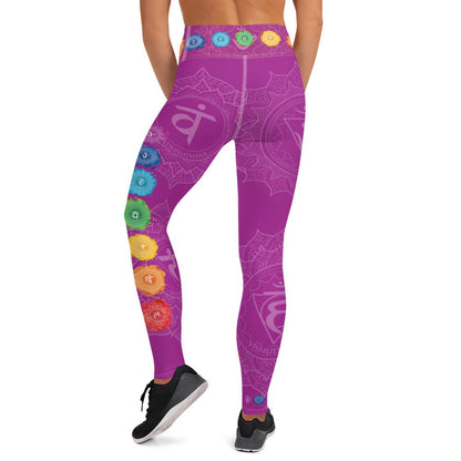 Sahasrara Yoga Leggings - Amerukhan Basics Clothing - Leggings