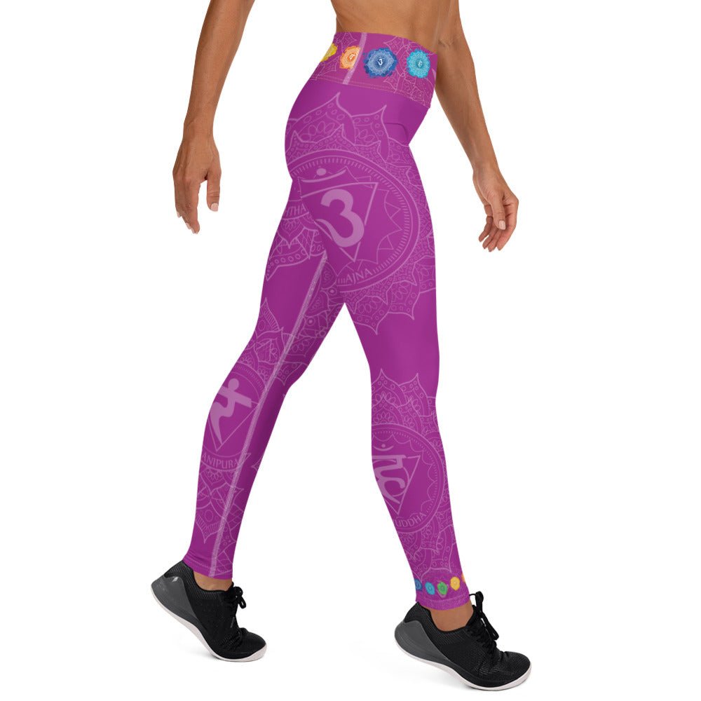 Sahasrara Yoga Leggings - Amerukhan Basics Clothing - Leggings