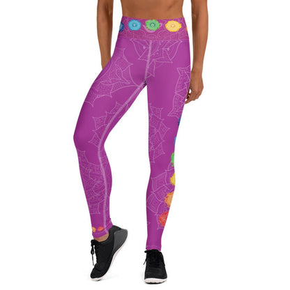 Sahasrara Yoga Leggings - Amerukhan Basics Clothing - Leggings