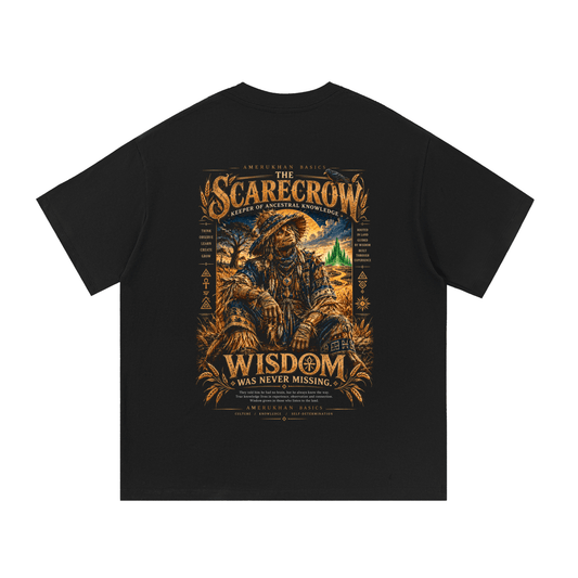 Scarecrow — Keeper of Ancestral Knowledge Graphic Tee - Amerukhan Basics Clothing - T-Shirts