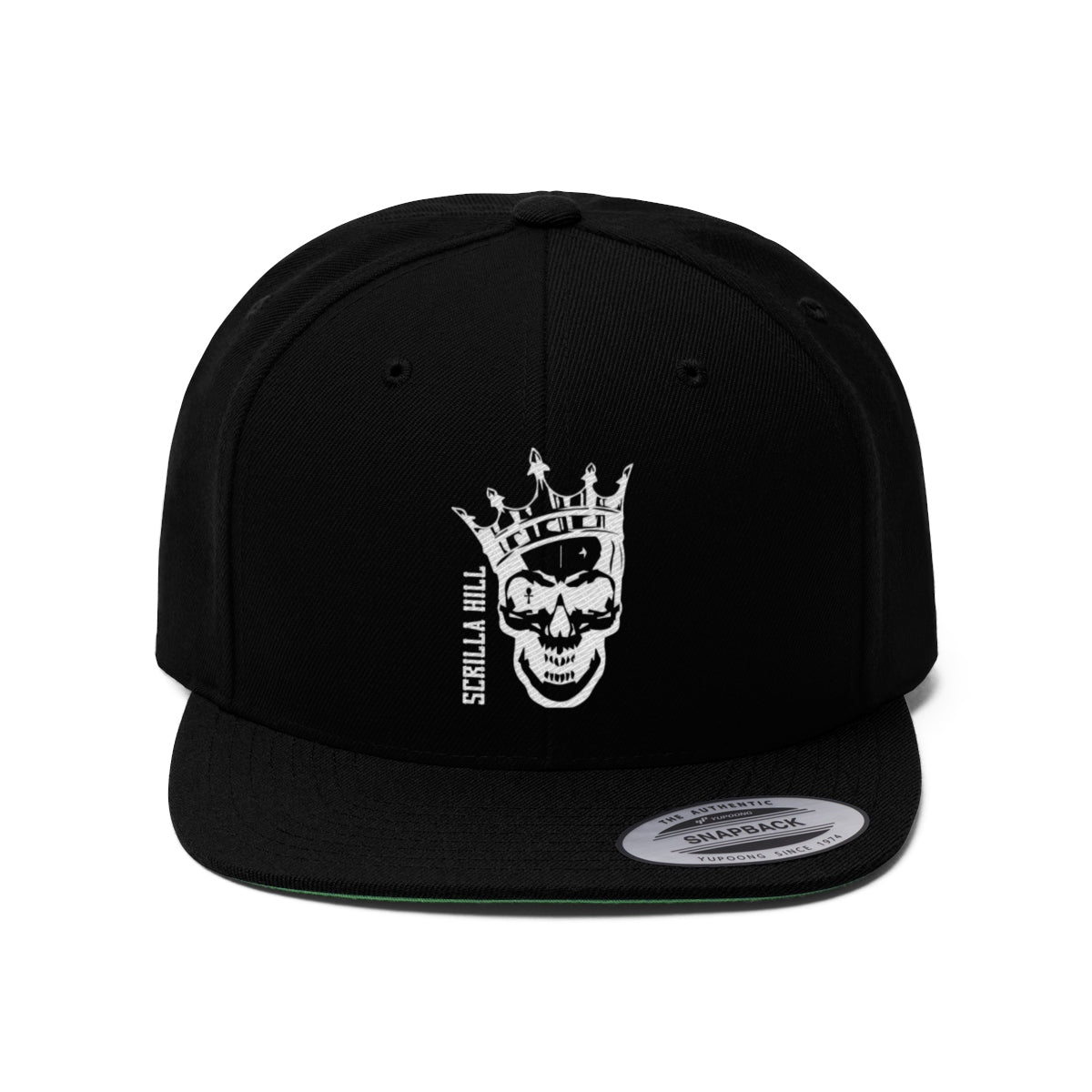 Scrilla Hill Harlem USA Unisex Flat Bill Hat - Amerukhan Basics Clothing - Hats