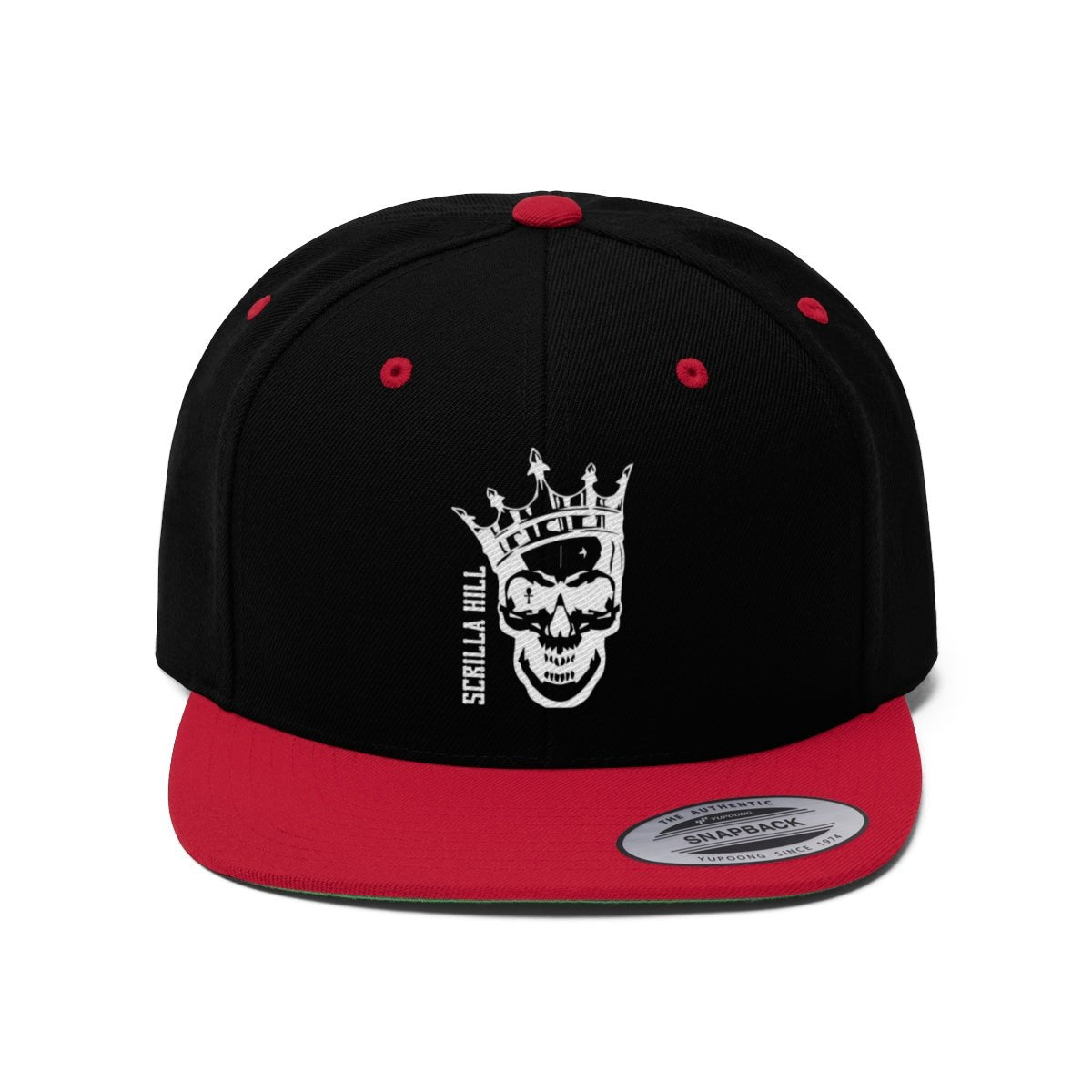 Scrilla Hill Harlem USA Unisex Flat Bill Hat - Amerukhan Basics Clothing - Hats