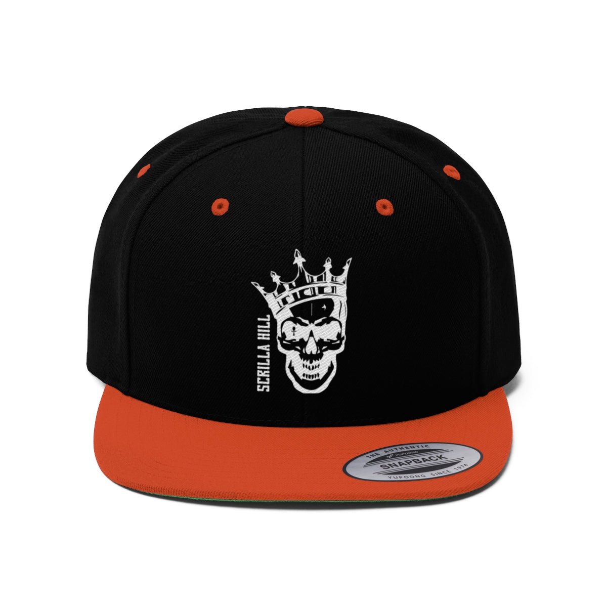 Scrilla Hill Harlem USA Unisex Flat Bill Hat - Amerukhan Basics Clothing - Hats