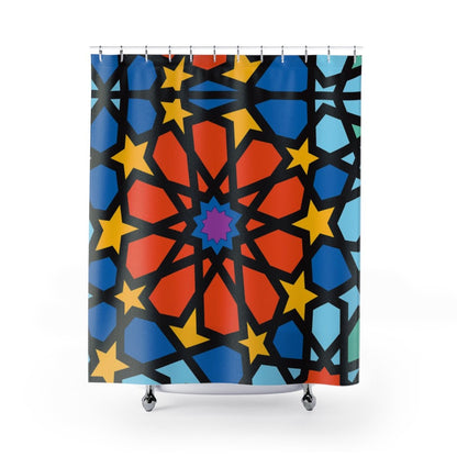 Soul Stained Shower Curtains - Amerukhan Basics Clothing - Home Decor