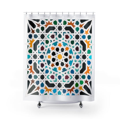 Sunrise Siesta Shower Curtains - Amerukhan Basics Clothing - Home Decor