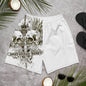 Sword of Edmond Dantes Beach Shorts - Amerukhan Basics Clothing - Swim Trunks