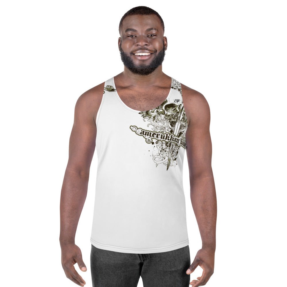 Sword of Edmond Dantes Unisex Tank Top - Amerukhan Basics Clothing - 