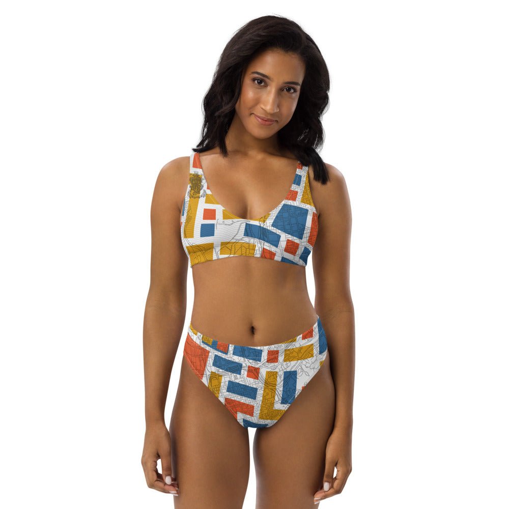 Tar Beach high - waisted bikini - Amerukhan Basics Clothing - Bikini