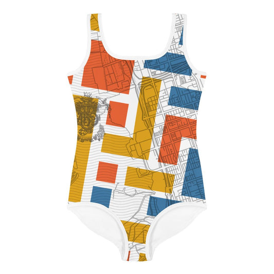 Tar Beach Kids Swimsuit - Amerukhan Basics Clothing - Swimsuit