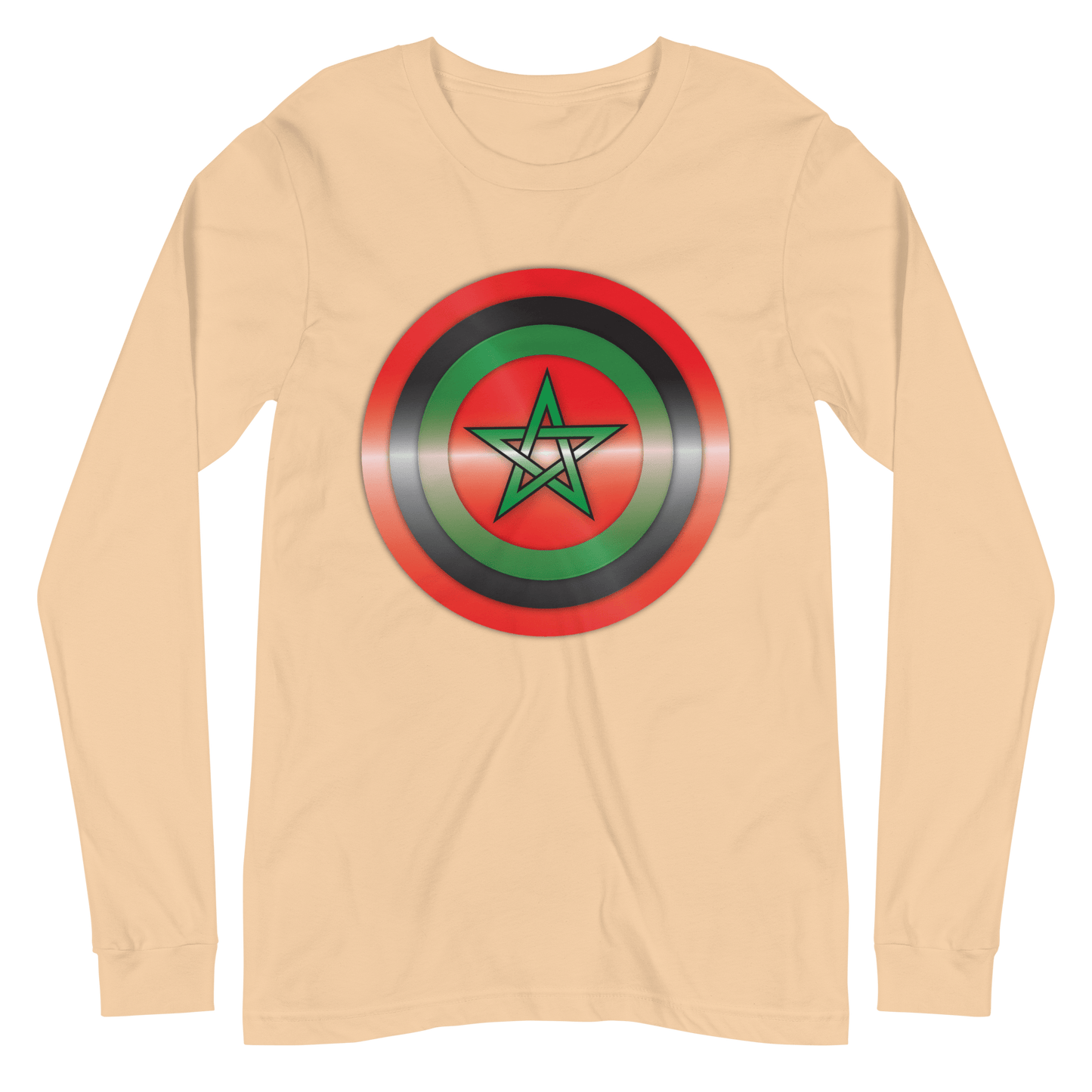 The Shield of El Capitán Amexum Unisex Long Sleeve Tee - Amerukhan Basics Clothing - T-Shirts