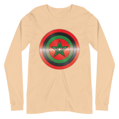 The Shield of El Capitán Amexum Unisex Long Sleeve Tee - Amerukhan Basics Clothing - T-Shirts