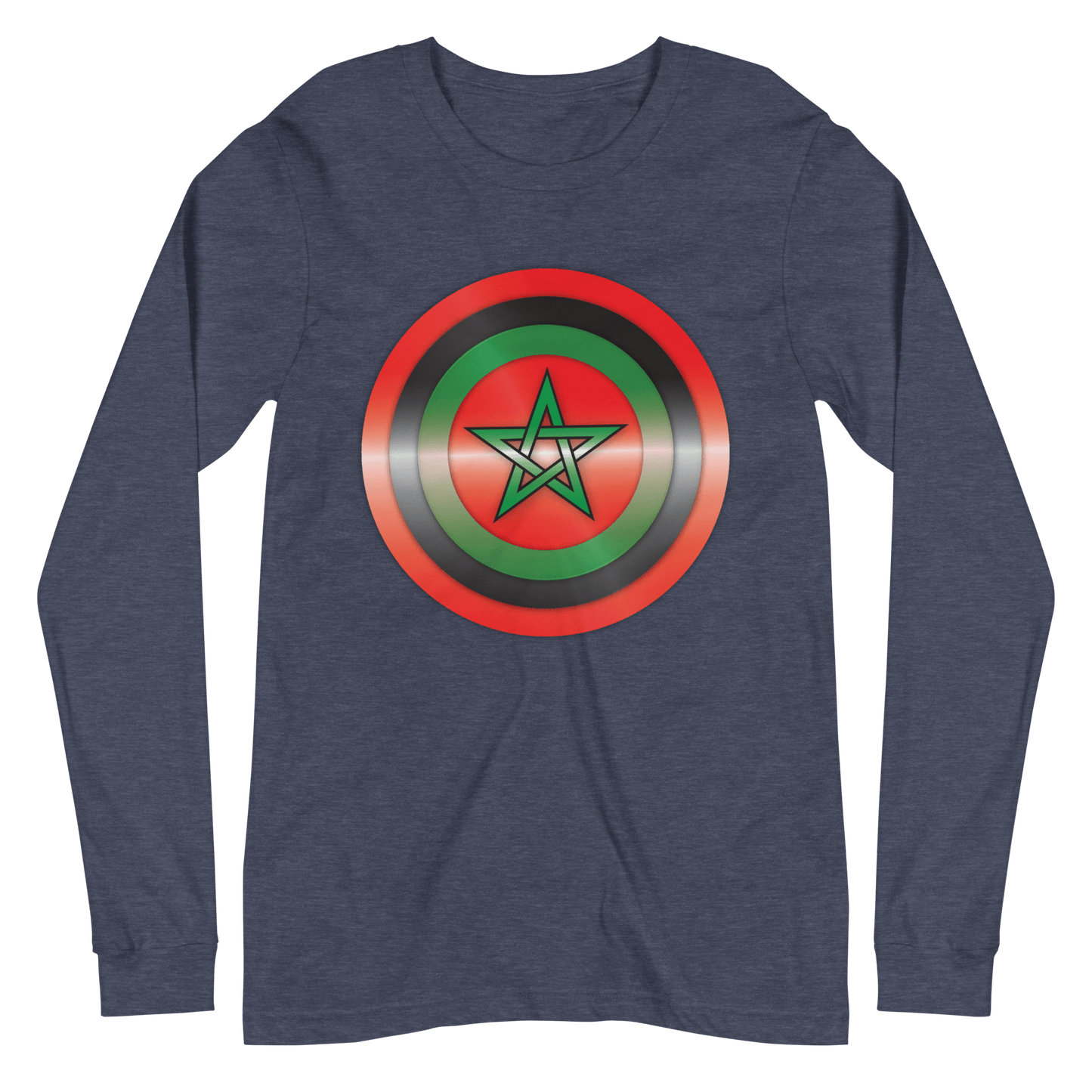 The Shield of El Capitán Amexum Unisex Long Sleeve Tee - Amerukhan Basics Clothing - T-Shirts