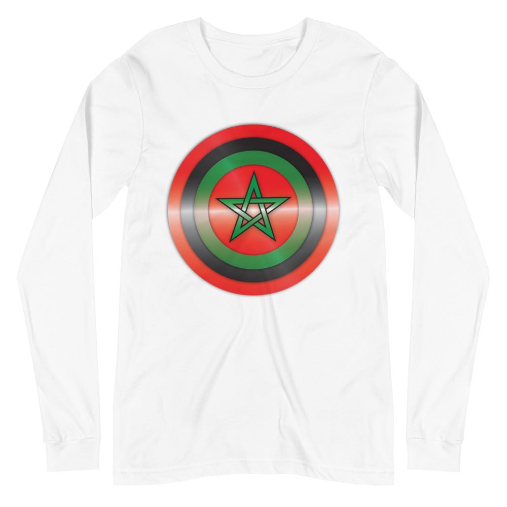 The Shield of El Capitán Amexum Unisex Long Sleeve Tee - Amerukhan Basics Clothing - T-Shirts