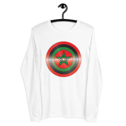 The Shield of El Capitán Amexum Unisex Long Sleeve Tee - Amerukhan Basics Clothing - T-Shirts