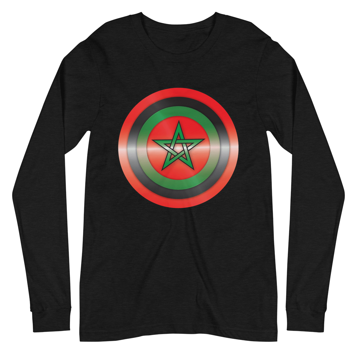 The Shield of El Capitán Amexum Unisex Long Sleeve Tee - Amerukhan Basics Clothing - T-Shirts