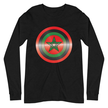 The Shield of El Capitán Amexum Unisex Long Sleeve Tee - Amerukhan Basics Clothing - T-Shirts