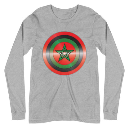 The Shield of El Capitán Amexum Unisex Long Sleeve Tee - Amerukhan Basics Clothing - T-Shirts