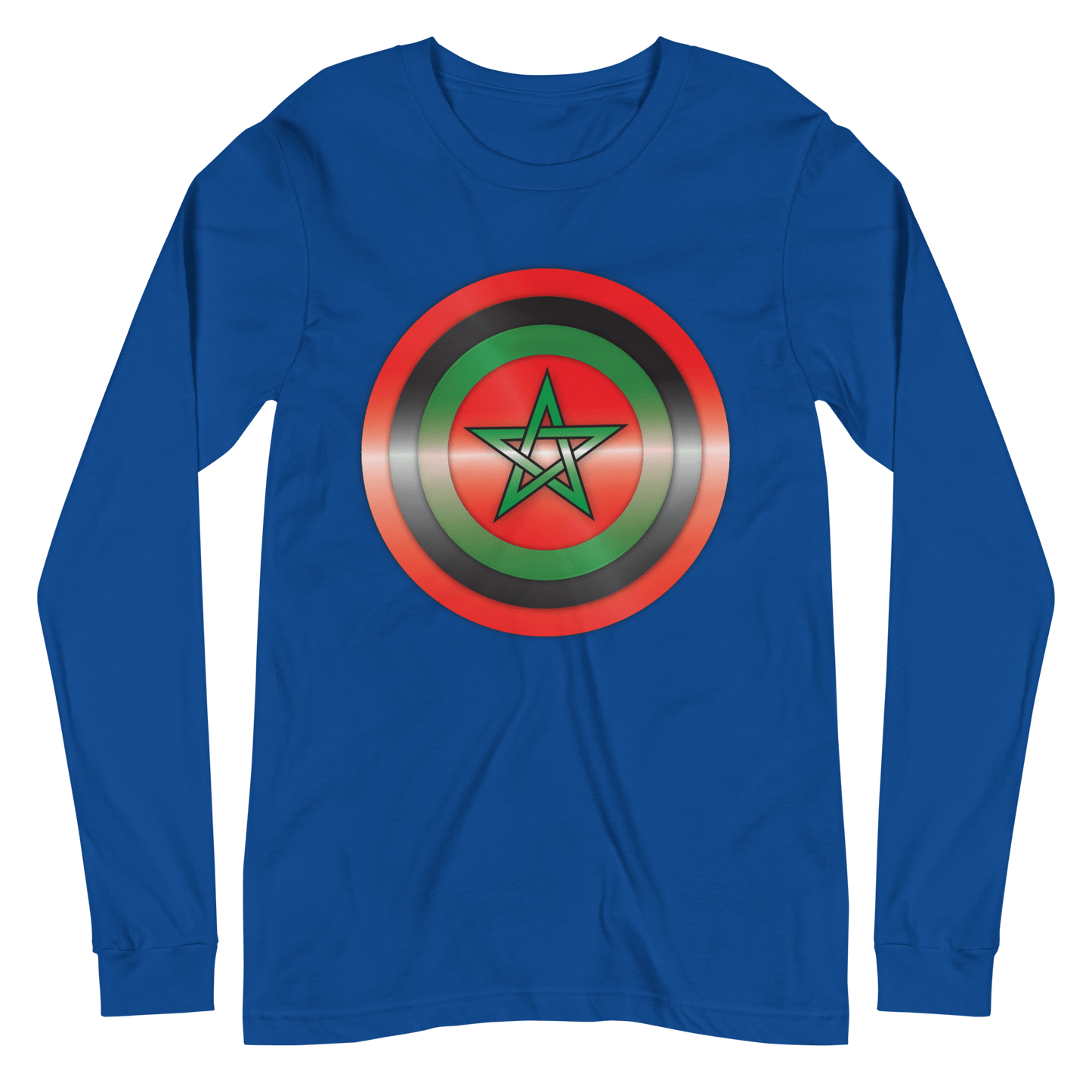 The Shield of El Capitán Amexum Unisex Long Sleeve Tee - Amerukhan Basics Clothing - T-Shirts