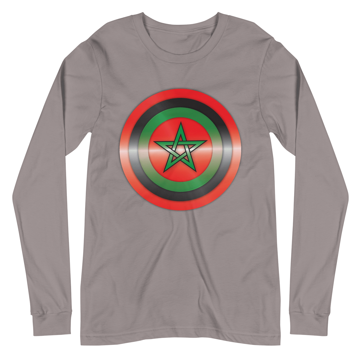 The Shield of El Capitán Amexum Unisex Long Sleeve Tee - Amerukhan Basics Clothing - T-Shirts