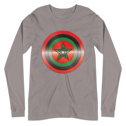 The Shield of El Capitán Amexum Unisex Long Sleeve Tee - Amerukhan Basics Clothing - T-Shirts