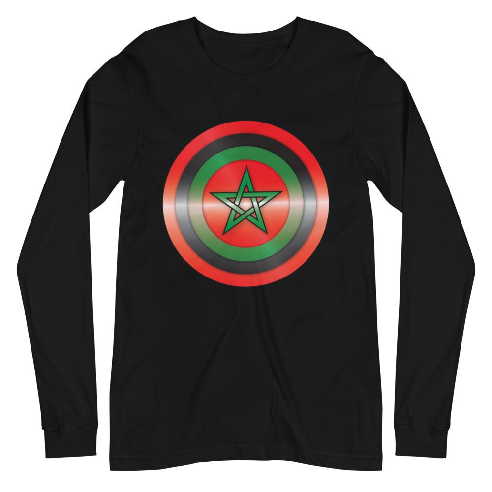 The Shield of El Capitán Amexum Unisex Long Sleeve Tee - Amerukhan Basics Clothing - T-Shirts