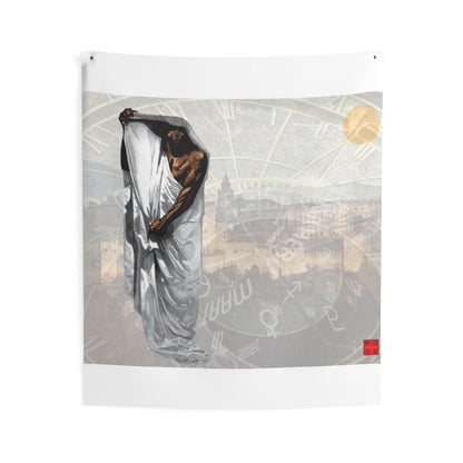 The Timekeeper Indoor Wall Tapestries - Amerukhan Basics Clothing - Home Decor