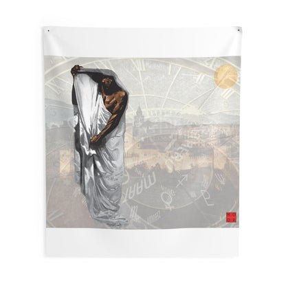 The Timekeeper Indoor Wall Tapestries - Amerukhan Basics Clothing - Home Decor