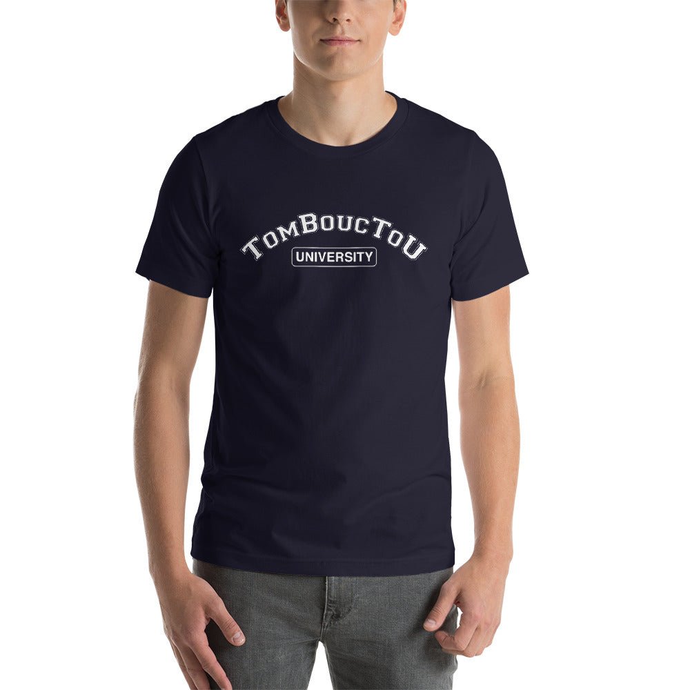 Tombouctou University Short - Sleeve Unisex T-Shirt - Amerukhan Basics Clothing - T-Shirts